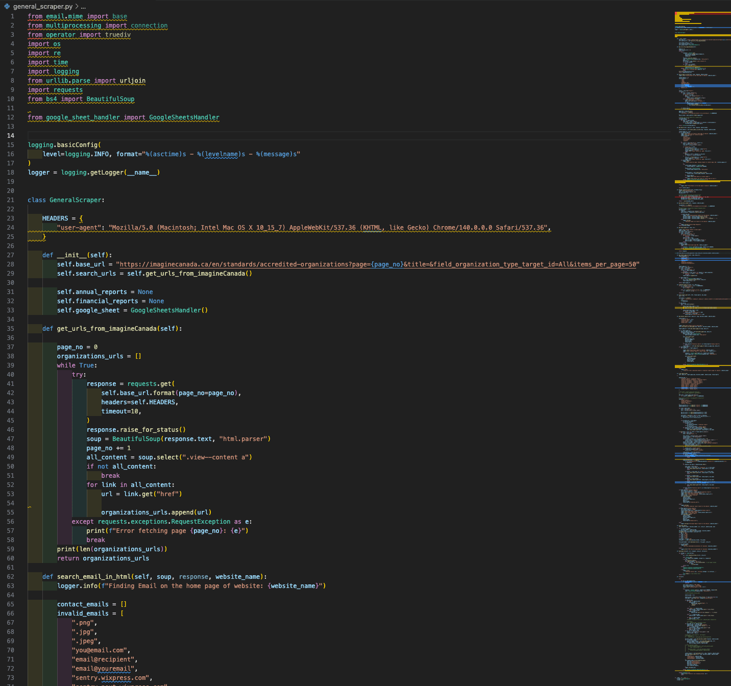 Nonprofit & Charity Lead Generation Scraper screenshot 1