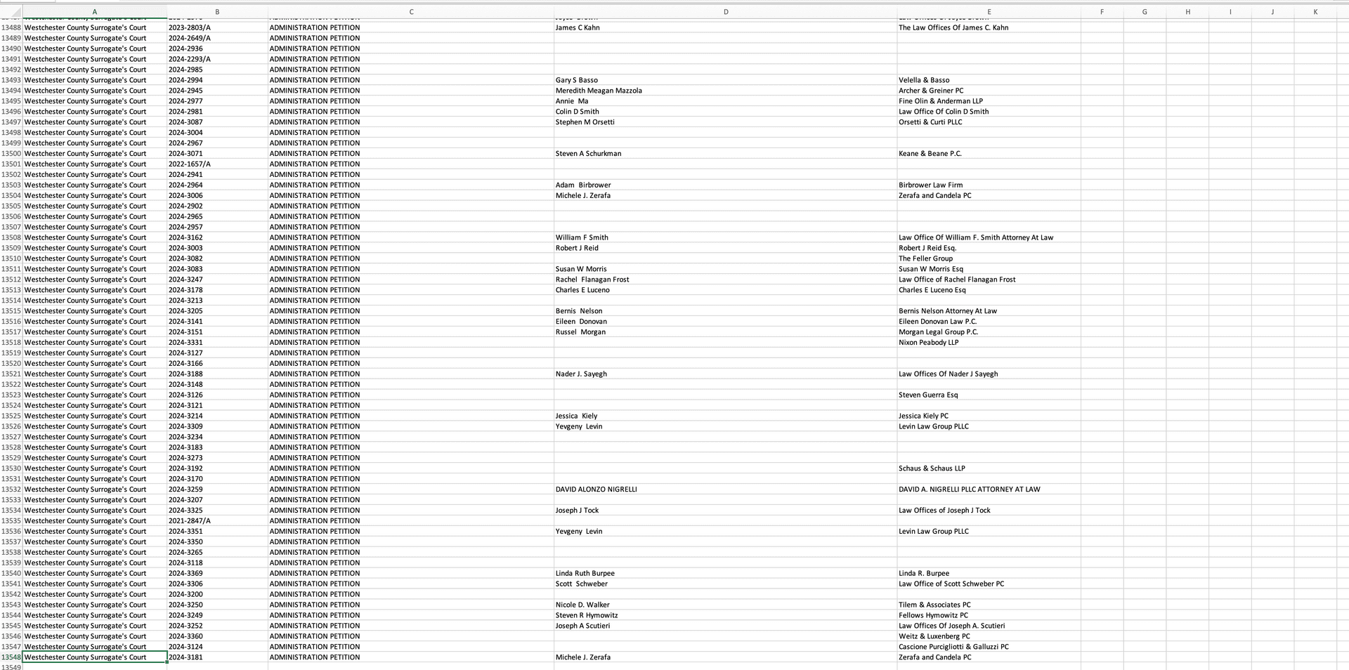 New York Surrogate Court Scraper screenshot 4